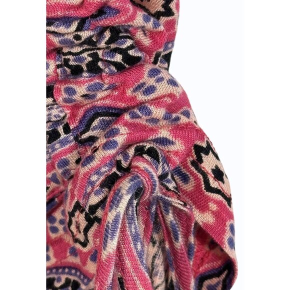 NWT Raga Boho Shorts The Sangria Pink & Purple Floral Lightweight Size Sm Boho - Picture 4 of 12